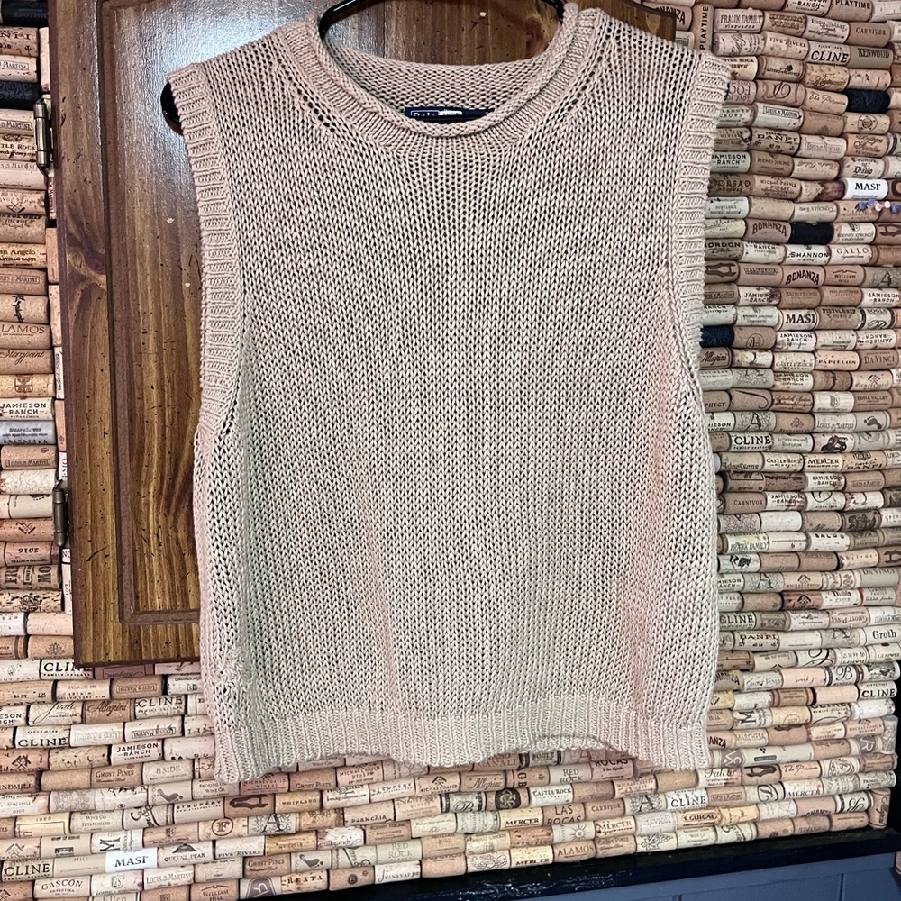 Polo by Ralph Lauren knit linen blend tank